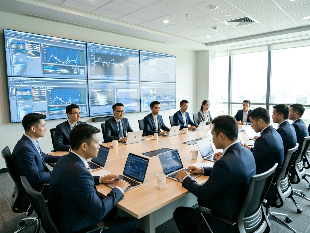 Hanoi Metrics Group Analysts at work